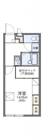 レオパレスグリーンの物件間取画像